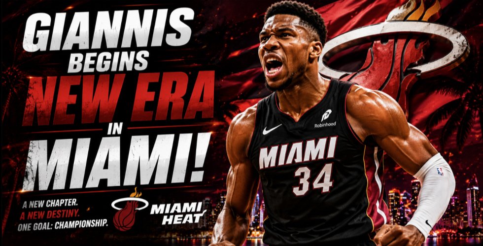Giannis Begins New Era In Miami