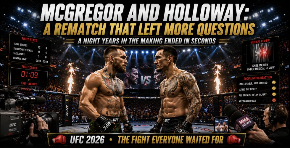 McGregor And Holloway: A Rematch That Left More Questions 