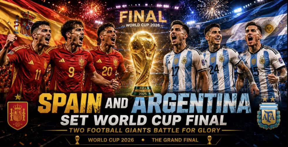 Spain And Argentina Set World Cup Final